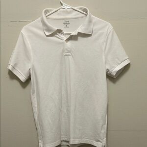 J.Crew White Polo Shirt